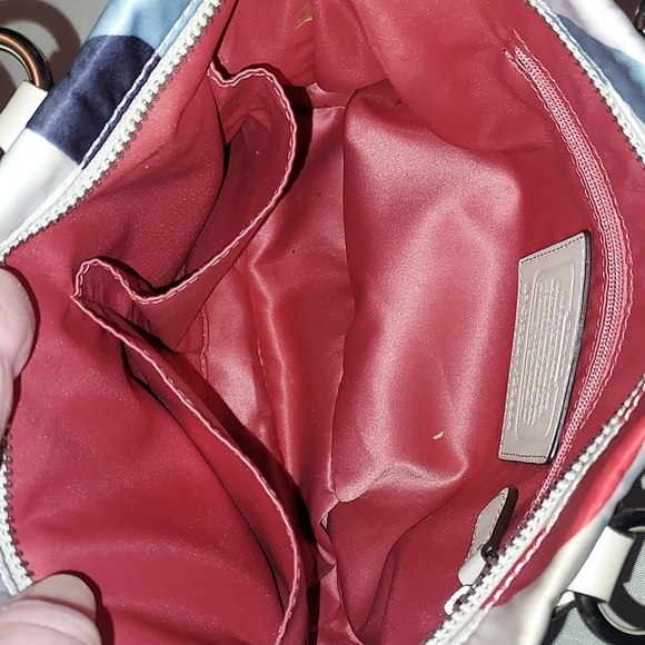 Coach Ashley Op Art Mini Tote Satchel Bag - Picture 10 of 12